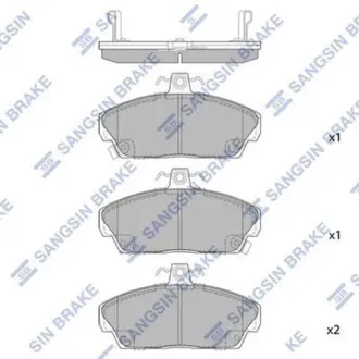 Гальмівні колодки Hi-Q (SANGSIN) SP1571