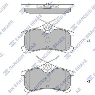 Гальмівні колодки Hi-Q (SANGSIN) SP1575