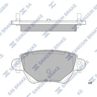 Тормозные колодки Hi-Q (SANGSIN) SP2031