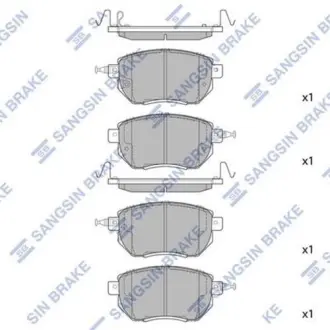 Тормозные колодки Hi-Q (SANGSIN) SP2107