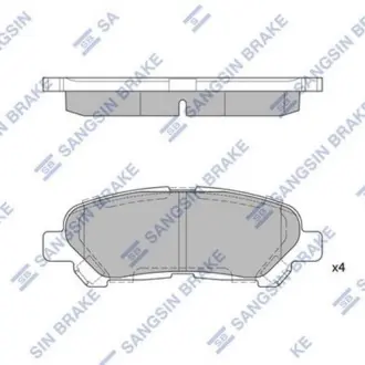 Тормозные колодки Hi-Q (SANGSIN) SP2136