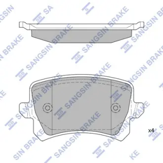 Гальмівні колодки Hi-Q (SANGSIN) SP2263