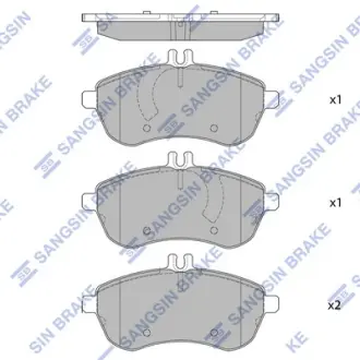 Тормозные колодки Hi-Q (SANGSIN) SP2284