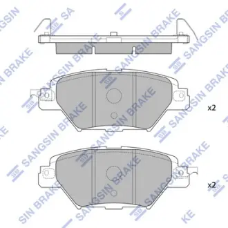 Гальмівні колодки Hi-Q (SANGSIN) SP4120
