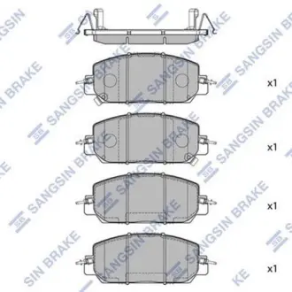 Тормозные колодки Hi-Q (SANGSIN) SP4176