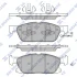 Колодка гальм. диск. FORD EDGE 15 передня. (SANGSIN) Hi-Q (SANGSIN) SP4251 (фото 1)