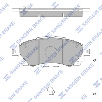 Тормозные колодки Hi-Q (SANGSIN) SP4264