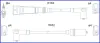 HUCO VW Комплект проводІв високої напруги TRANSPORTER T4 2.0 90-03 HITACHI 134709 (фото 1)