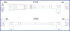 HUCO VW К-кт високовольтних проводІв Polo,Seat Cordoba,Ibiza HITACHI 134784 (фото 1)