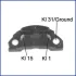 HYUNDAI комутатор запалювання Pony,Mitsubishi,Daihatsu Applause Huco 138069 (фото 1)