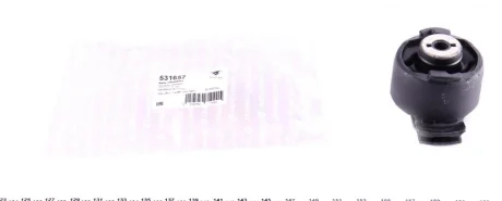 Сайлентблок задньої балки Renault Laguna II 01- Пр. Hutchinson 531657