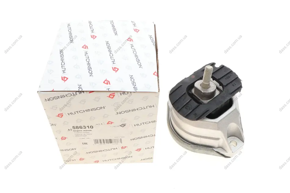 Подушка двигуна BMW 5 (E60/E61/E63)/6 (E64) 2.2/2.5/3.0 01-10 Пр. (OE якість) Hutchinson 586310 (фото 1)