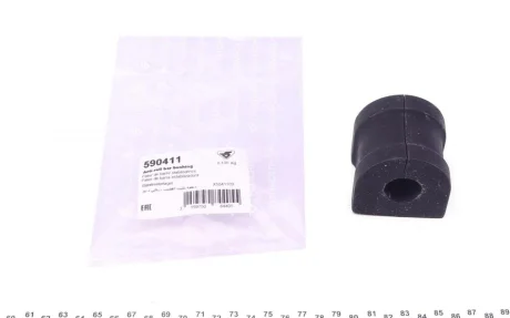 Втулка стабілізатора (переднього) BMW X3 (E83) 04-11 (d=22.5mm) HUTCHINSON 590411