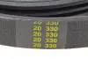 Ремінь генератора Fiat Fiorino 1.4/1.6i 93-01/Mitsubishi Galant 1.8/2.0 87-03/Toyota Hilux 2.4 97-05 HUTCHINSON 935 K 4 (фото 3)