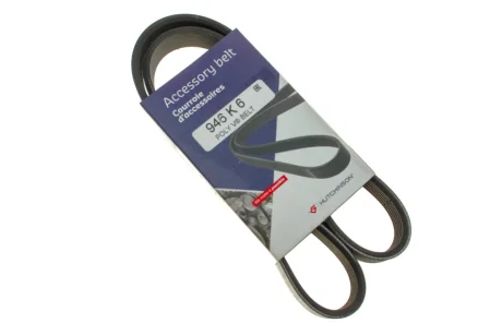 Ремінь генератора Fiat Ducato 2.5/2.8 JTD 97-02 (6PK946) Hutchinson 946 K 6