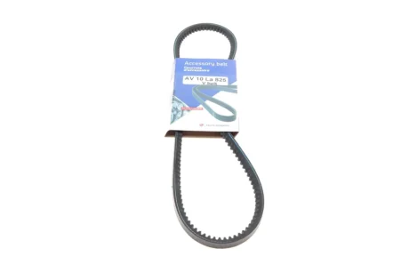Ремінь генератора Peugeot J5 2.5D 81-94/Opel Frontera A/Rekord/Vectra 1.7-2.4 82-98 (10x825) HUTCHINSON AV 10 LA 825