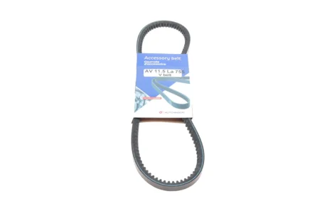 Ремінь генератора VW Caddy/Golf/Passat/Polo 1.4-2.0 91-02/Seat Alhambra/Ibiza 91-10 (11.5x755) Hutchinson AV 11.5 LA 755