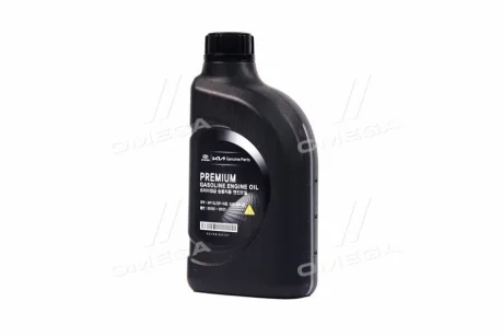 Олива моторна Hyundai/Kia Premium Gasoline 5W-20 API SL, ILSAC GF-3, 05100-00121 (Каністра 1л) Hyundai/Kia/Mobis 0510000121