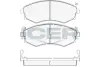 Колодки гальмівні (передні) Hyundai Elantra III 00-06/Kia Magentis I 01-05/Ssangyong Korando 88-06 ICER 180877 (фото 1)