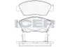 Колодки гальмівні (передні) Honda Civic V/VI/VII 91-05/CRX III 92-98/Jazz 08-14 ICER 180959 (фото 1)
