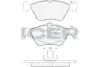 (знято з в-ва) Колодки гальмівні (передні) Opel Omega B 94-00/Vectra A 93-95/Saab 900 93-98 ICER 180988 (фото 1)