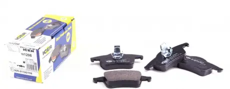 Гальмівні колодки ICER 181298