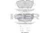 Колодки гальмівні (передні) BMW i3 (I01) 13- ICER 181662-200 (фото 1)
