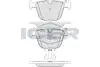 Колодки гальмівні (задні) BMW 5 (F07/F10/F11) 09-/7 (F01-F04) 08-15 ICER 181896 (фото 1)