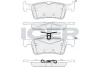 Колодки гальмівні (задні) Peugeot 308i/SW 07- ICER 182174-208 (фото 1)