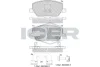 Колодки гальмівні (передні) Fiat 500X/Jeep Renegade 14-/Compass 16- ICER 182243 (фото 1)