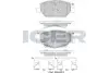 Колодки гальмівні (передні) Opel Insignia B 17-/Chevrolet Camaro/Buick Envision 16- ICER 182317 (фото 1)
