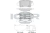 Тормозные колодки ICER 182326 (фото 1)