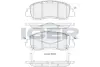 Колодки гальмівні (передні) Mitsubishi Eclipce Cross 17- ICER 182340 (фото 1)