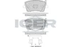 Колодки гальмівні (передні) Volvo XC40 17- ICER 182354 (фото 1)