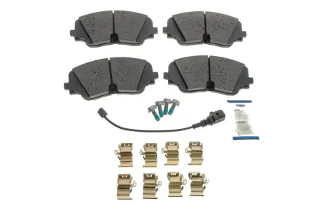 Колодки гальмівні (передні) Audi A3 20-/VW Golf VIII 19-/Tiguan/Arteon 20- (+датчик) ICER 182423