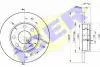 Диск гальмівний (передній) Opel Astra F 91-05/Corsa A/B 82-00/Kadett E 79-93 (236x12.5) (повний) ICER 78BD1240-2 (фото 1)