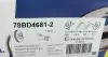 Диск гальмівний (передній) Citroen Jumper/Fiat Ducato/Peugeot Boxer 1.4t 94- (280x24) (з покр) (вент) ICER 78BD4681-2 (фото 5)