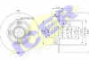 Диск гальмівний (задній) Citroen C3 09-/C4/Peugeot 307/207 04-/208 12- (249х9 (+ABS) (з підшипником) ICER 78BD4745-1 (фото 1)