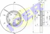 Диск гальмівний (передній) Ford Transit 00-06 (FWD) (276x24.5) (з покриттям) (вентильований) ICER 78BD5612-2 (фото 1)