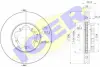 Диск гальмівний (передній) Ford Transit 2.2-2.4/3.2TDCI/2.3 16V 06-14 (280x28) (вентильований) ICER 78BD5632-2 (фото 1)