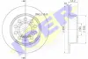 Диск гальмівний (задній) Audi A3/Seat Leon/Skoda Octavia/VW Golf 04- (253x10) (з покриттям) (повний) ICER 78BD5640-2 (фото 1)