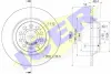 Диск гальмівний (задній) Audi A3/Q3/Skoda SuperB/VW Golf/Passat B8/Tiguan 12- (300x12)(з покр)(повн.) ICER 78BD5642-2 (фото 1)