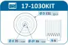 Шків колінвалу + шків генератора Opel Astra G/Vectra B 2.0/2.2 CDTI (6PK) IJS GROUP 17-1030KIT (фото 2)