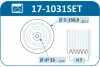 (к-кт з болтом) Шків колінвалу Renault Megane/Laguna/Nissan Primera 1.9 dCi 01- IJS 17-1031SET (фото 2)