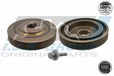 (к-кт з болтом) Шків колінвалу Citroen Jumpy/Peugeot Expert 2.0 00-06 IJS 17-1103SET