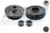 Шків колінвалу + шків генератора BMW 5 (F10/F18) 10- IJS GROUP 17-1140KIT (фото 1)