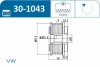 Шків генератора VW LT/T4 2.5 TDI 90-03 IJS GROUP 30-1043 (фото 2)