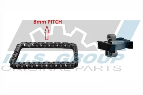 Комплект ланцюга ГРМ Citroen Berlingo/Jumpy/Peugeot Expert/Partner 18- IJS 40-1333K