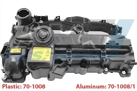 Кришка клапанів BMW 3 (F30/F80)/4 (F32/F82)/5 (F10/)X5 (F15/F85) 09- N20 B20 IJS GROUP 70-1008