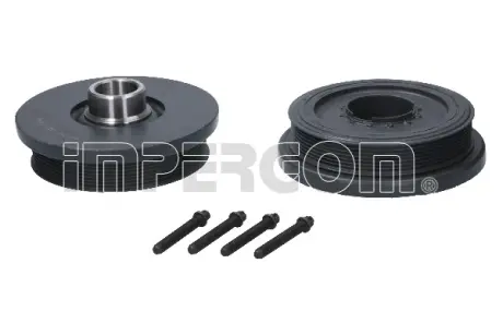 Шків колінвалу BMW 5/7/X5/X6 2.5-4.0D 08- (7PK) 39,6x172.7/197x22/76,7 (з к-ктом болтів) IMPERGOM 10339K